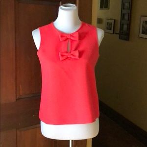 Kate Spade flo geranium Top